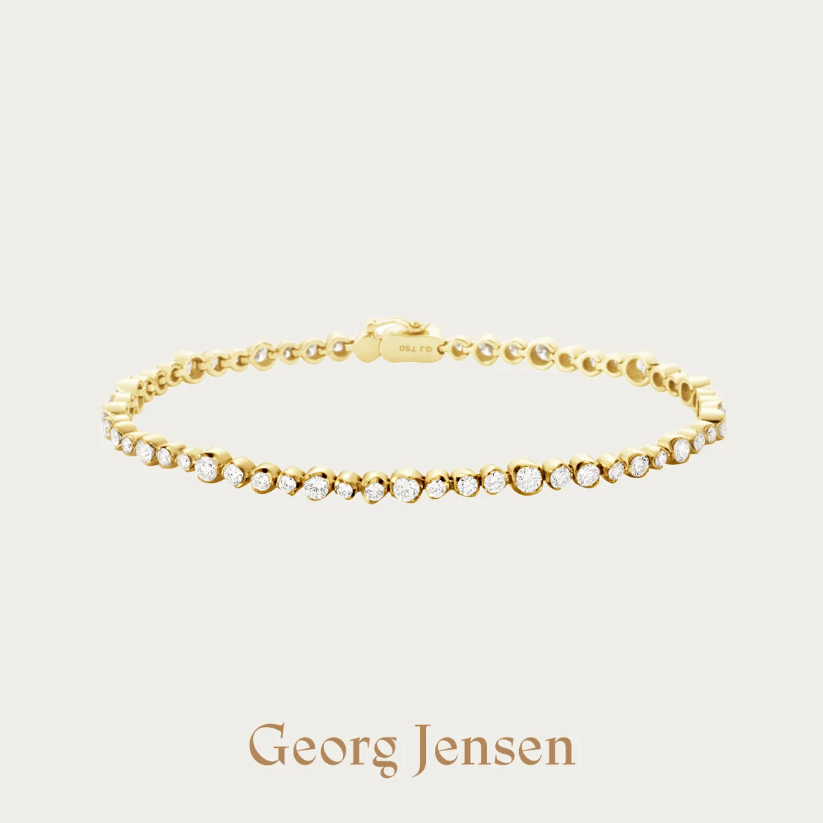 Georg Jensen ジョージ ジェンセン　GEORG JENSEN SIGNATURE DIAMONDS テニス ブレスレット