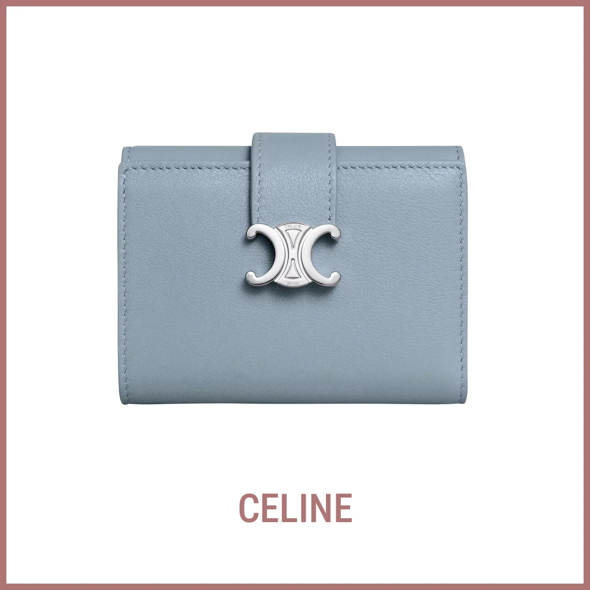 セリーヌ「スモール フラップウォレット トリオンフ」の画像