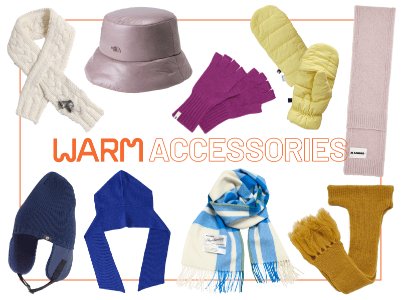 2025年冬の防寒対策　あったか小物　レディース　おすすめ