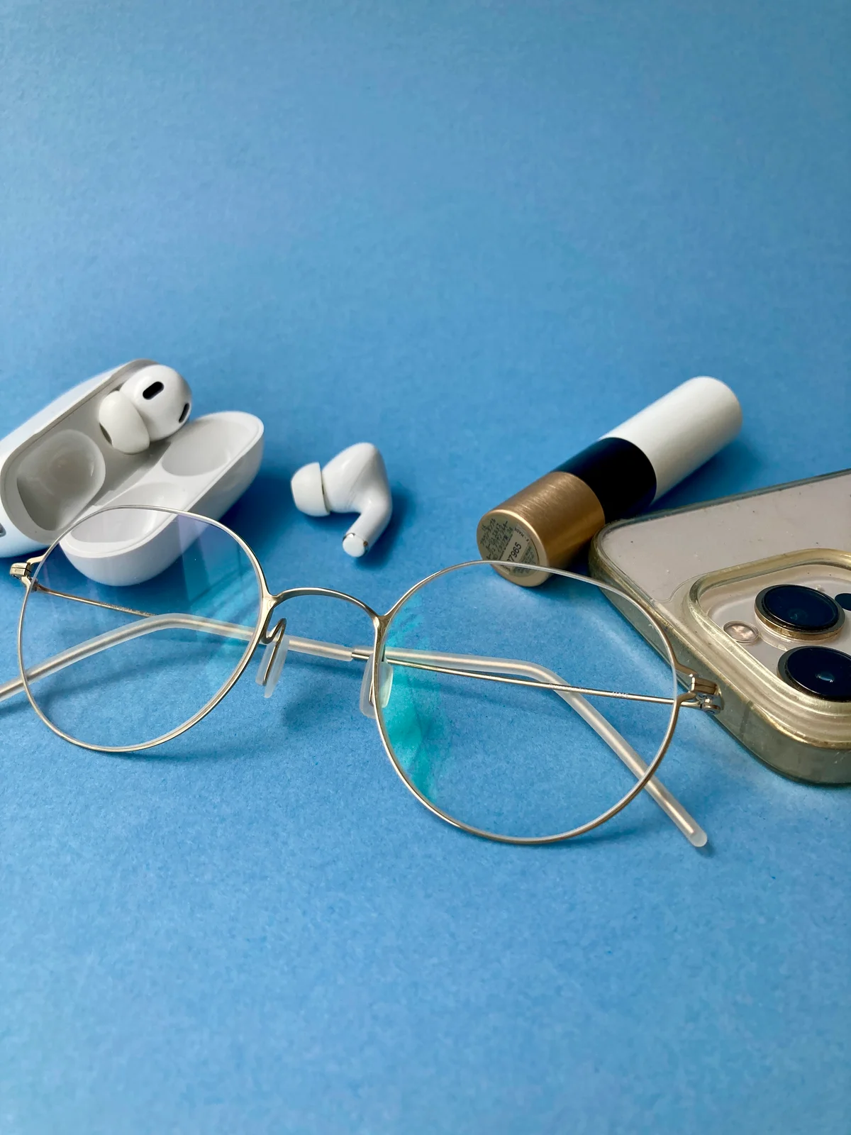 JINS　Airframe Ultra Light Titanium　ゴールド　ジンズ