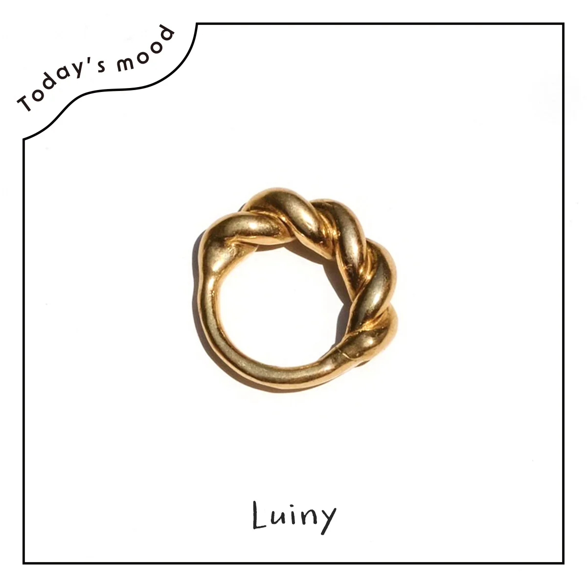 Luinyのリング【昼下がりのごきげんワードローブ】