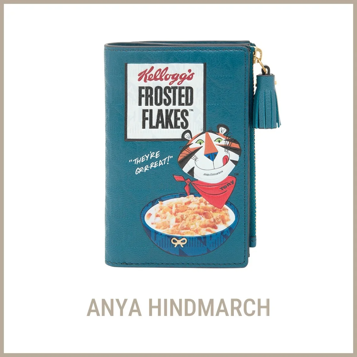 アニヤ・ハインドマーチ　「Frosted Flakes」フォールディング・ウォレット