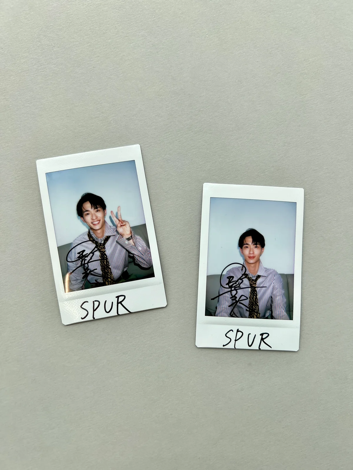 SPUR　野村康太　サイン入り写真