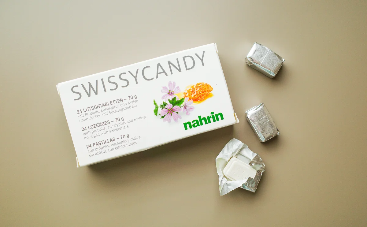 「ナリン」のスイッシーキャンディ（のど飴）
