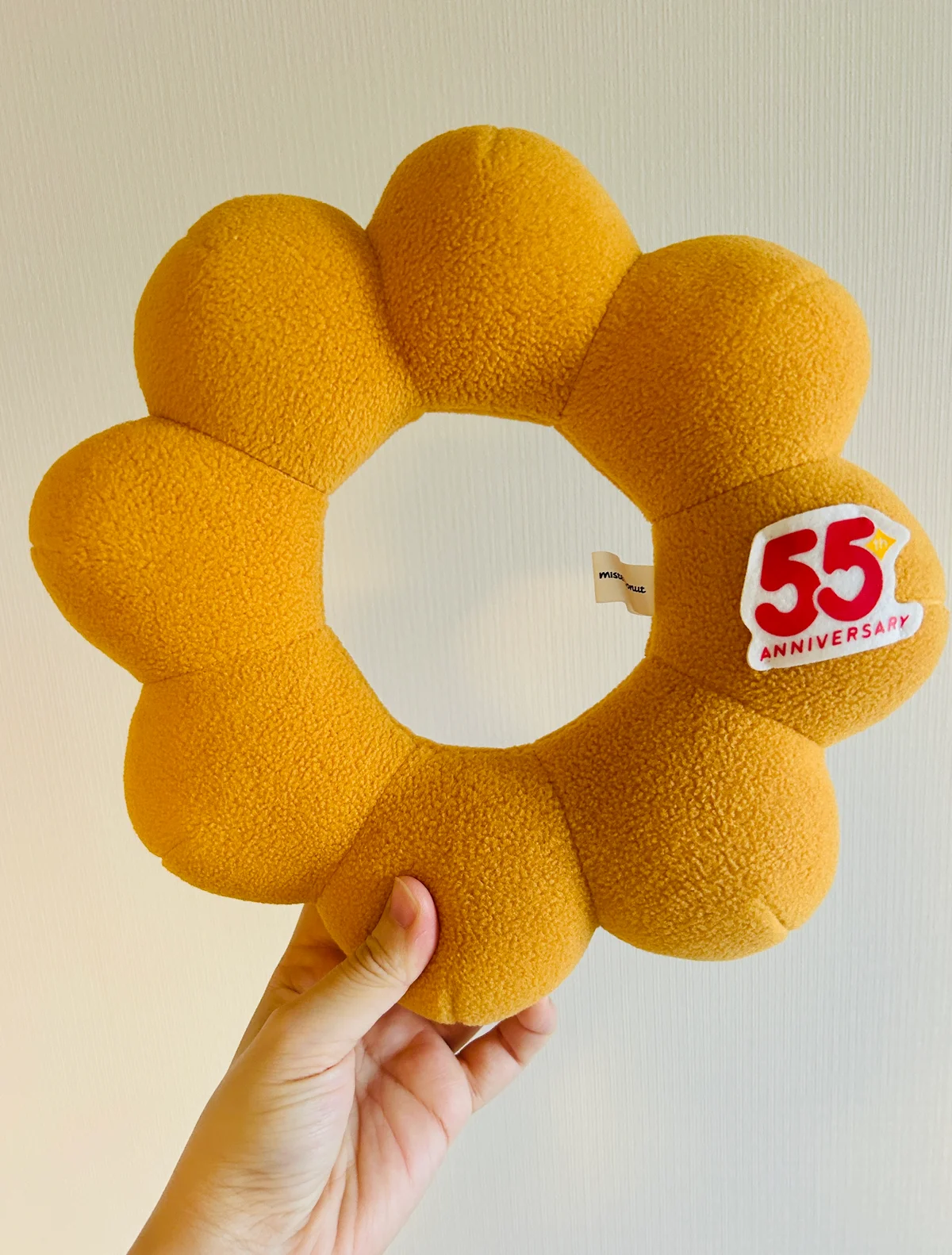 ポン・デ・リング型ぬいぐるみ