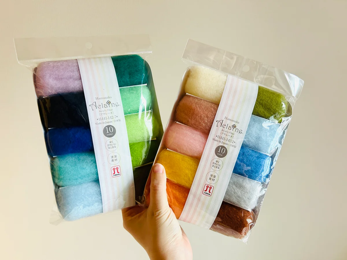 アクレーヌ10色セット 891円 　