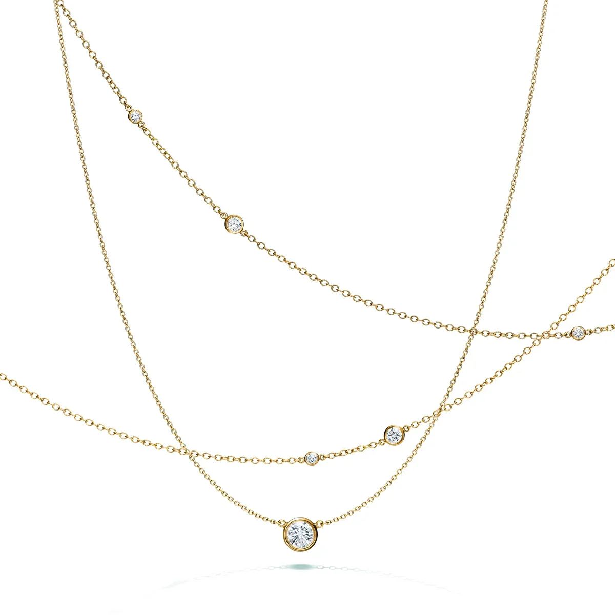 ティファニーのジュエリー、「エルサ・ペレッティ™ ダイヤモンド バイ ザ ヤード™」