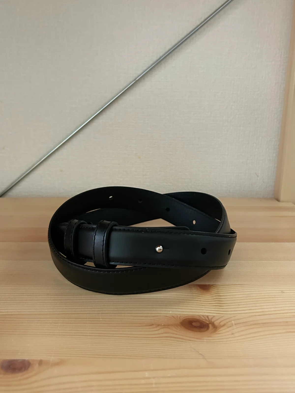 ユニクロ：シーのレザーベルト