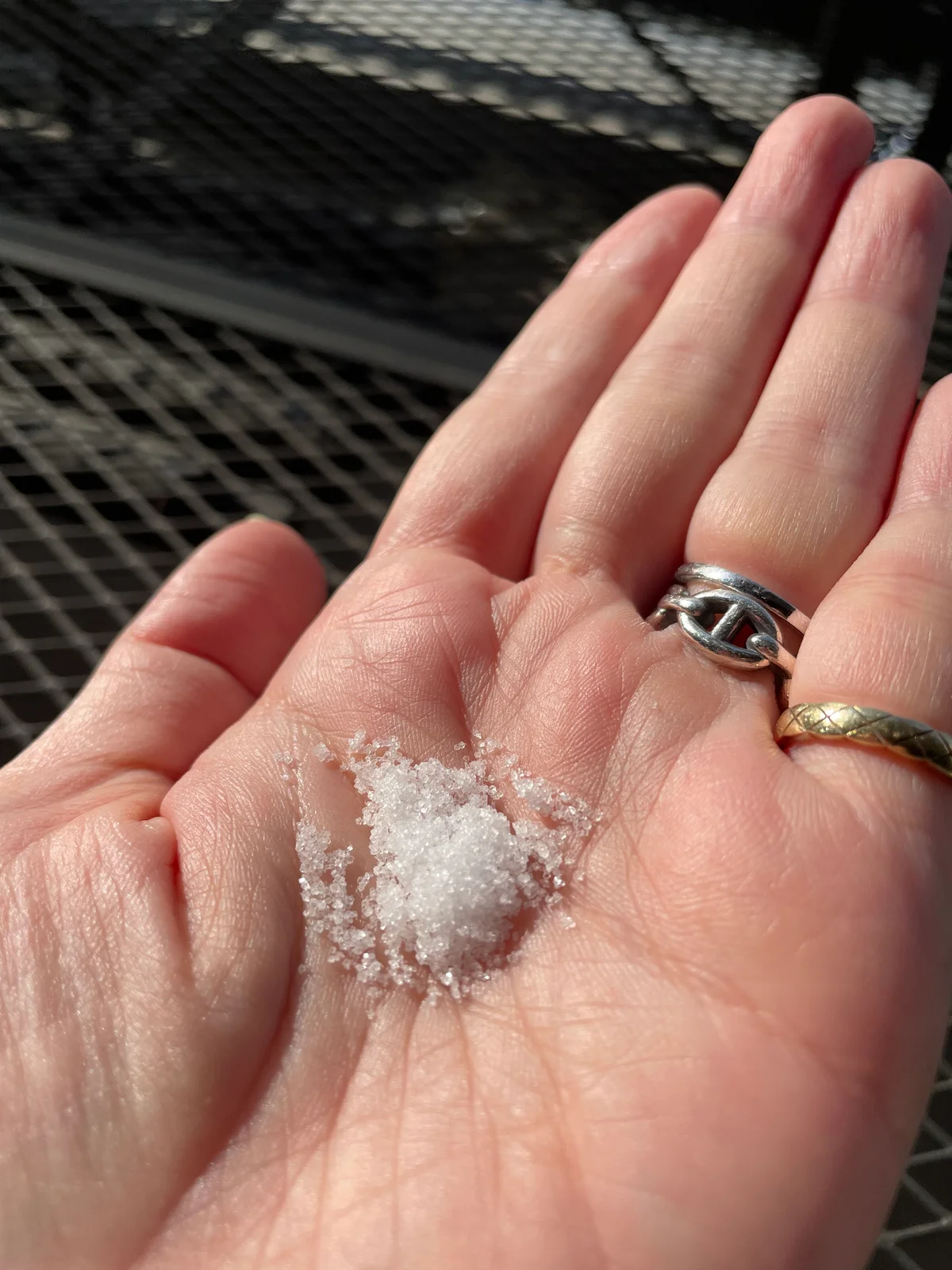 おいせさんのお浄め風呂神塩の塩の写真