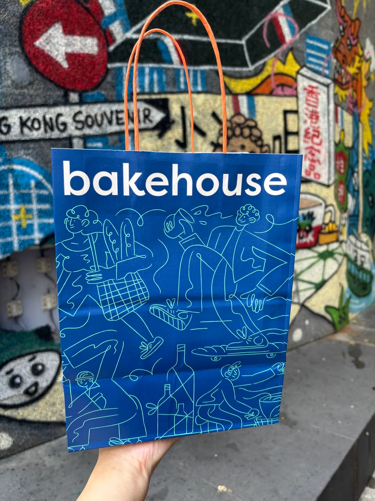 香港　尖沙咀 　bakehouse　紙袋