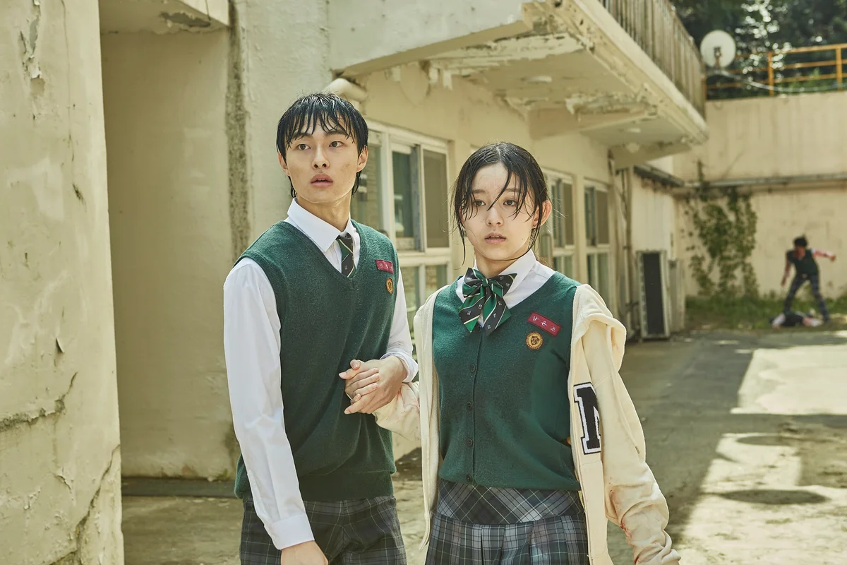 Netflix韓国ドラマ　『今、私たちの学校は…』の場面写真