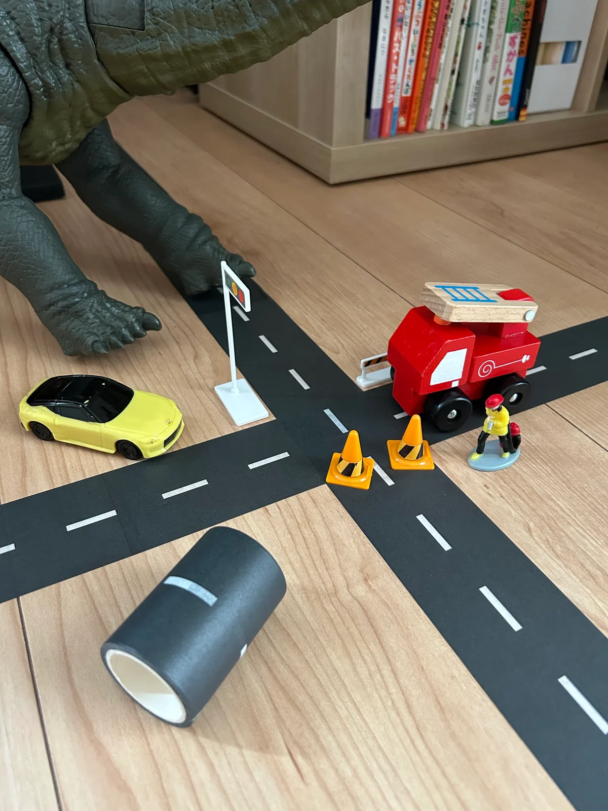 フライングタイガー　ロードテープ　車のおもちゃ