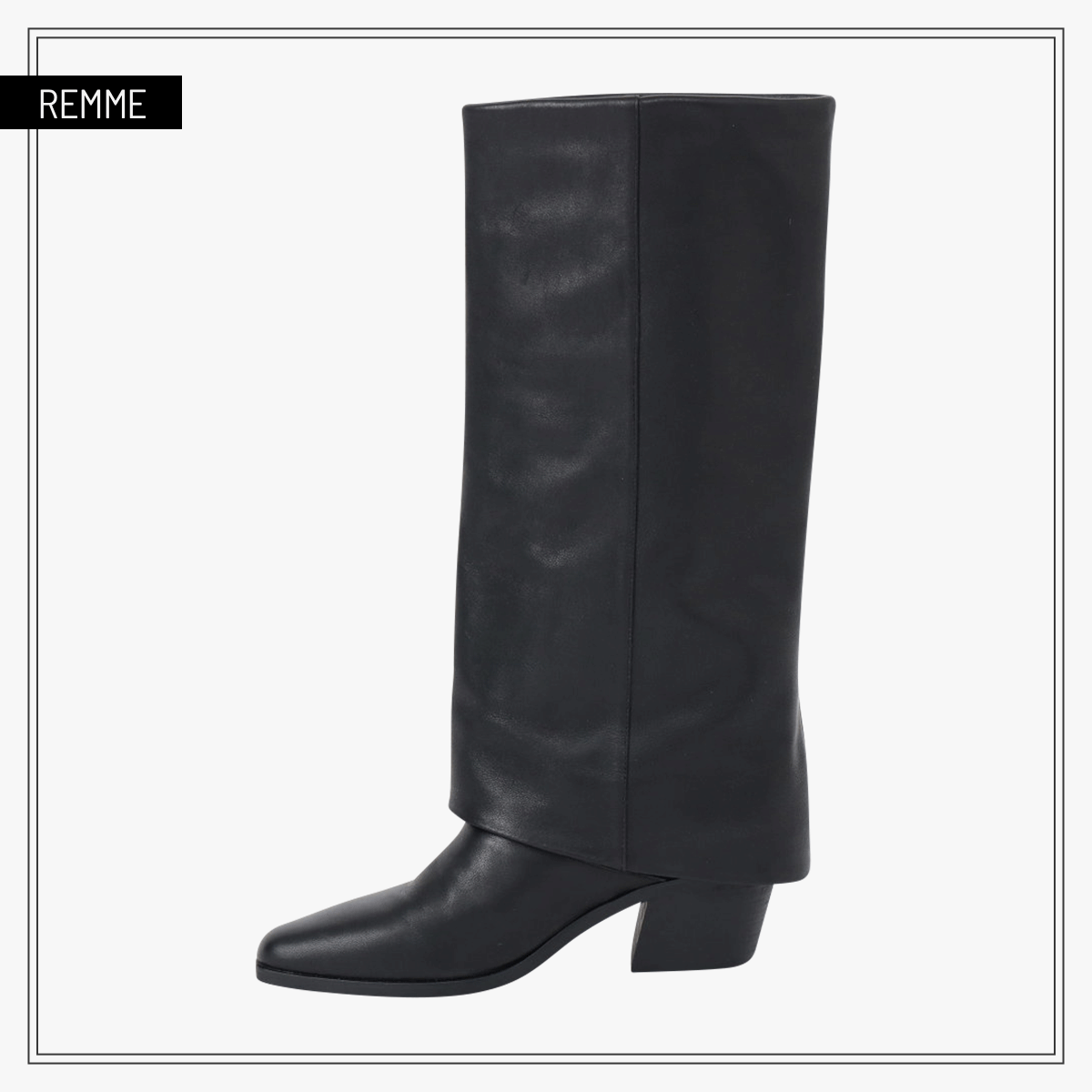 2025年秋冬新作おすすめ人気ロングブーツ レメ 「カバー ロング ブーツ」〈ヒール●●cm〉¥29,920