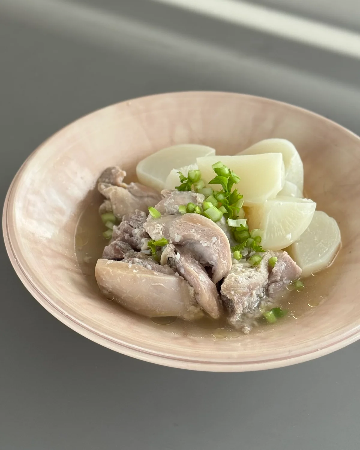 鶏肉とかぶの塩麹煮