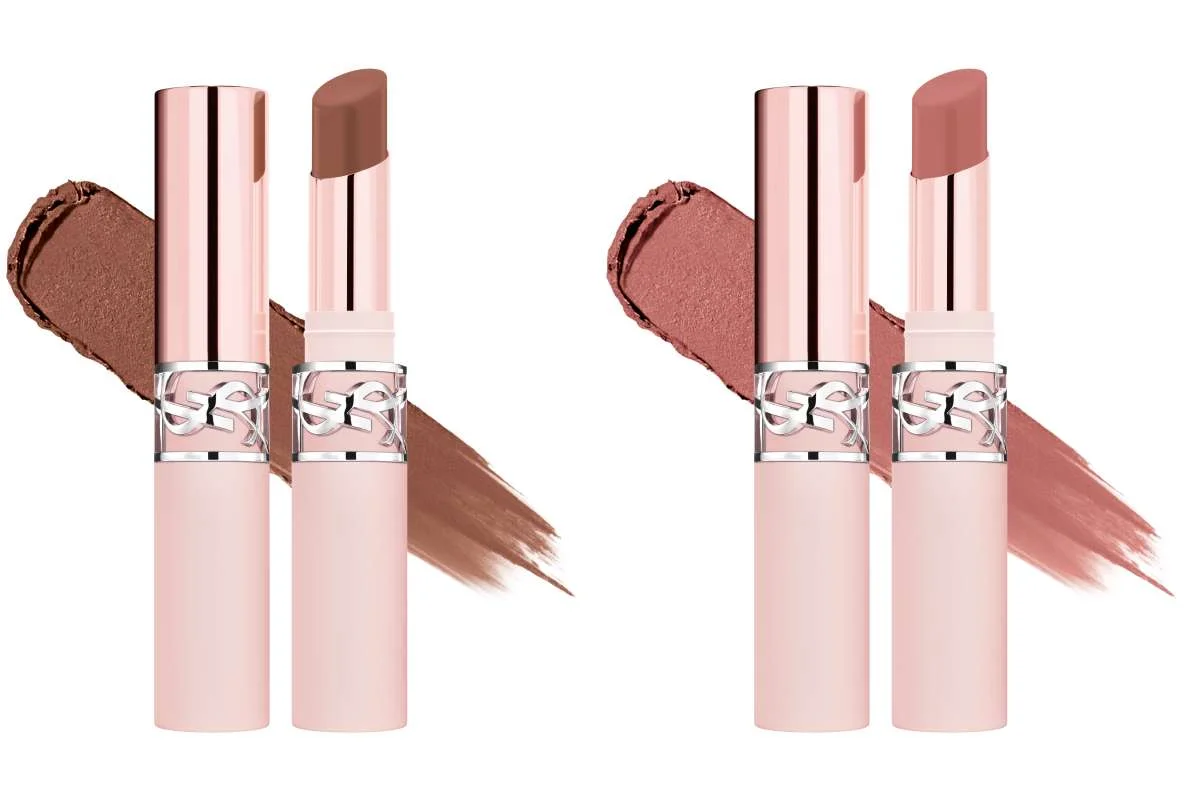 イヴ・サンローラン YSL ラブヌード リップスティック 左から／9、44 各￥5,500〈2026年4月3日発売／3月25日 公式オンライン ブティック・表参道フラッグシップ ブティック先行