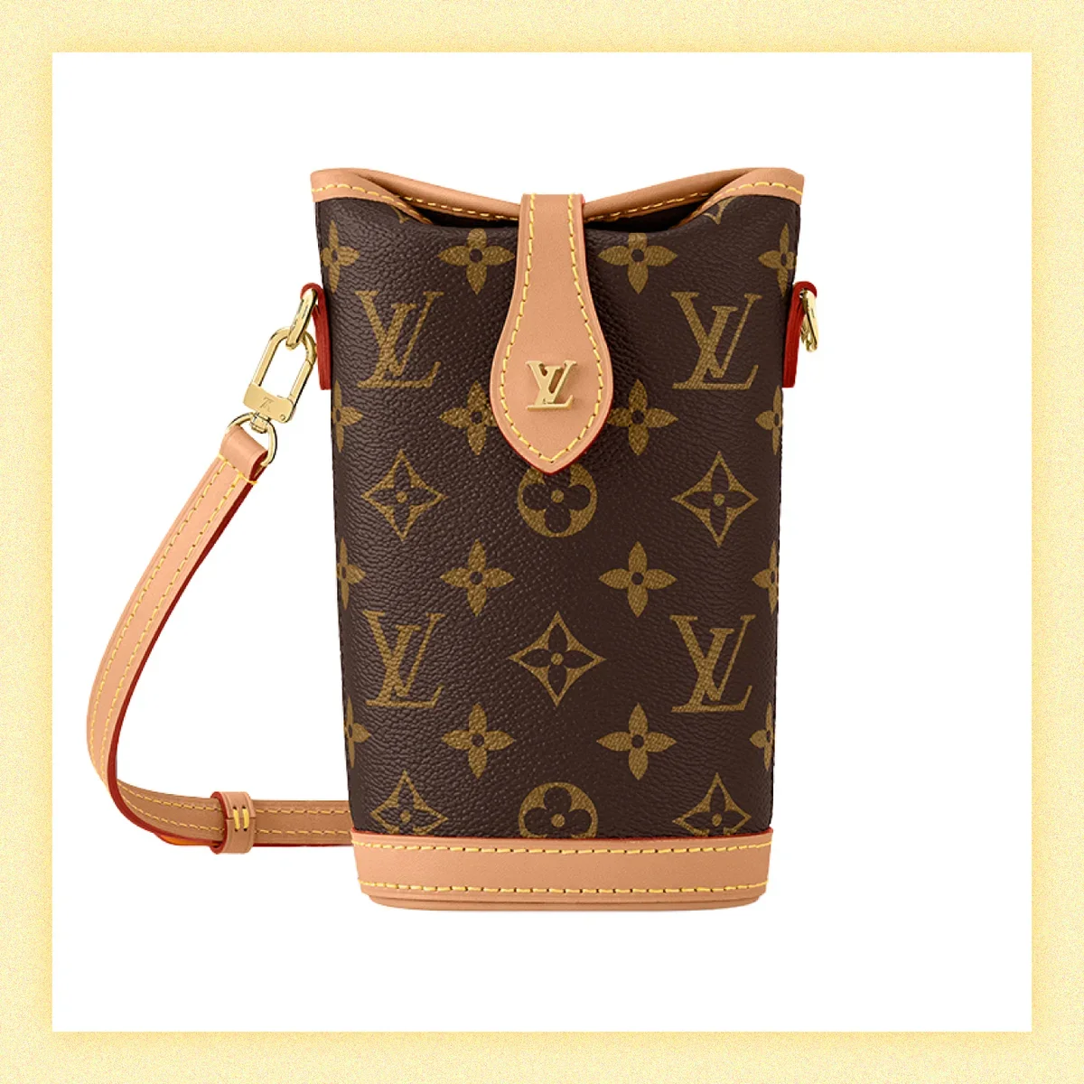 ルイ・ヴィトン　LOUIS VUITTON　「フォールド・ミー ポーチ」￥179,300