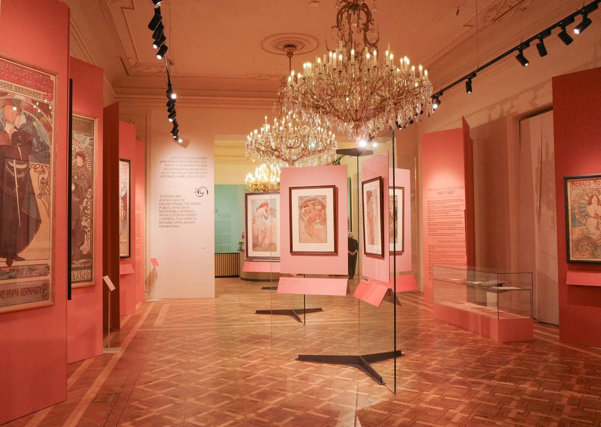 【チェコ／プラハ開運旅】ミュシャ美術館