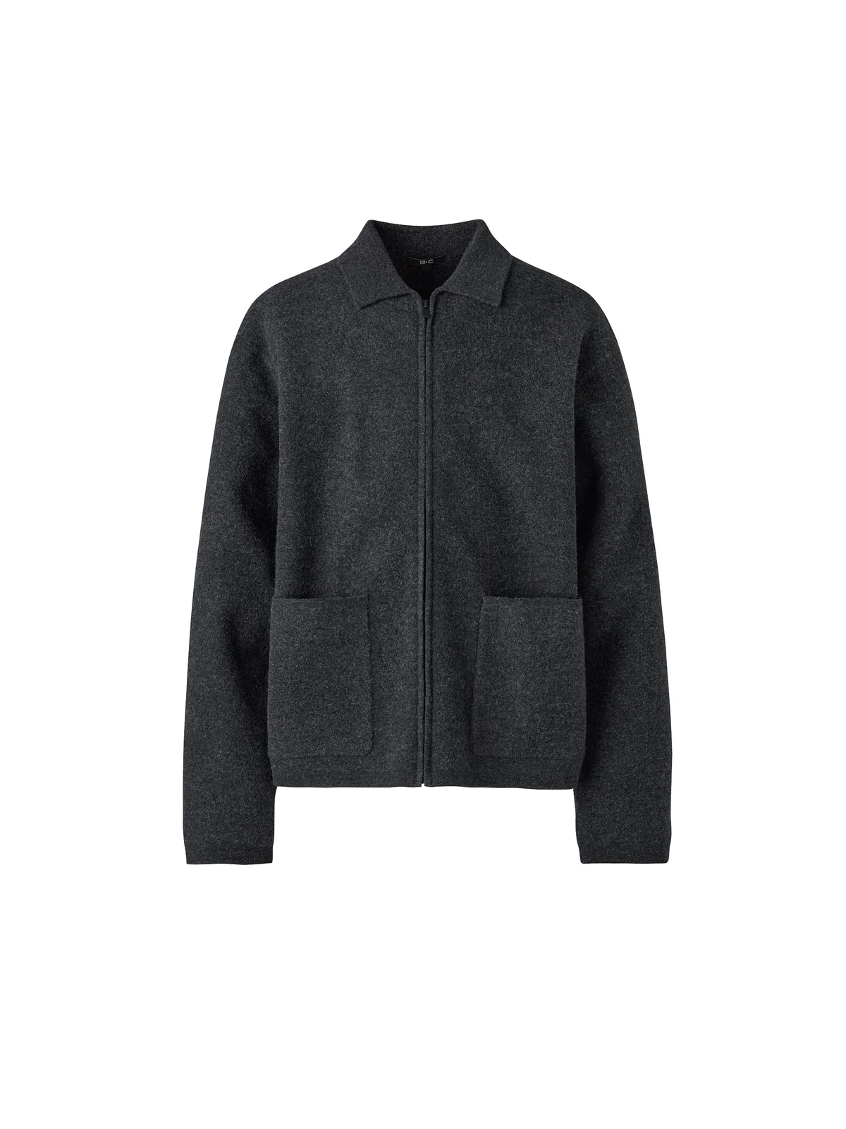ニットフルジップジャケット￥8,990