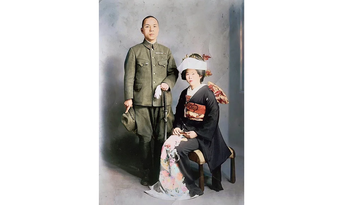 阿部静子　婚礼写真