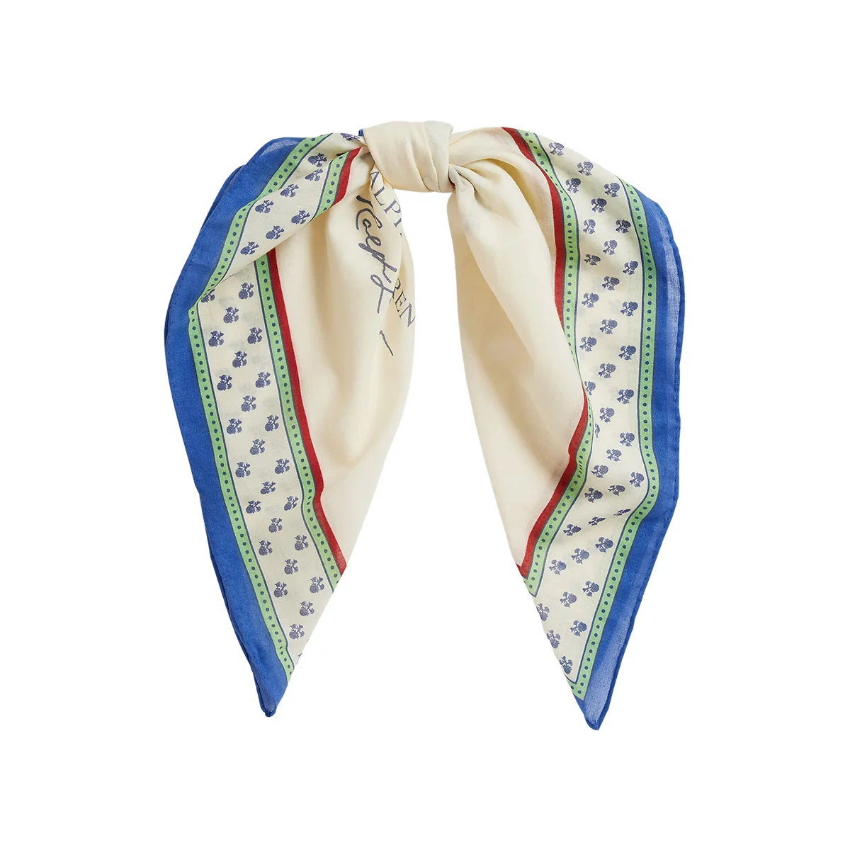 ポロ ラルフ ローレンの「ポロ ベア」スカーフ