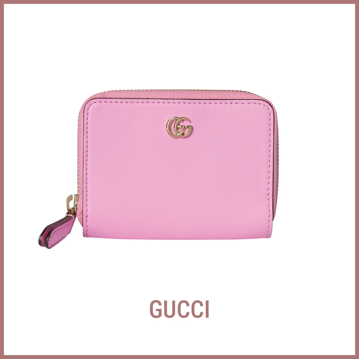 財布　グッチ「ミニ ジップウォレット」〈H8×W11×D2cm〉￥101,200
