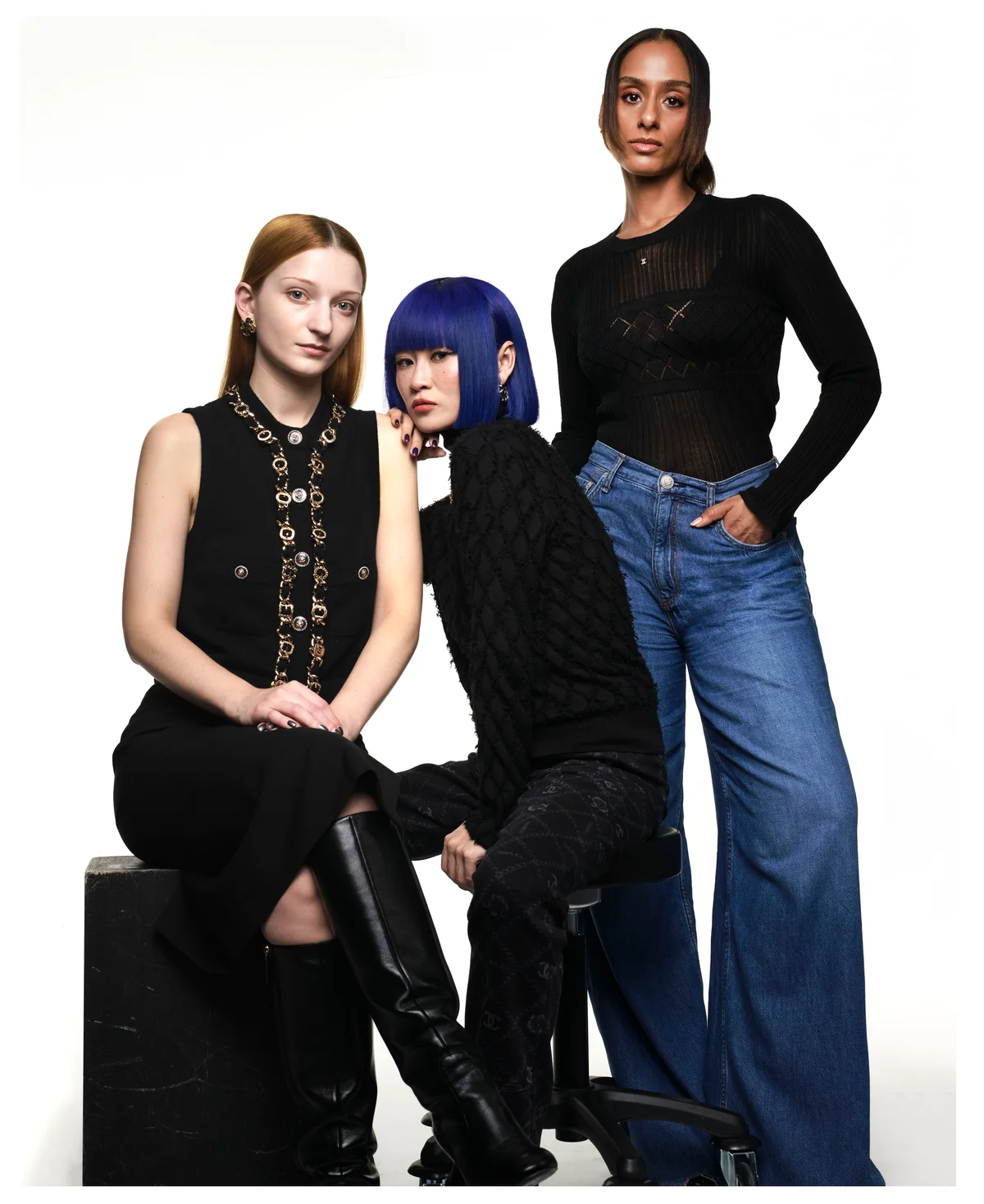 シャネル コメット コレクティヴ3名のポートレート