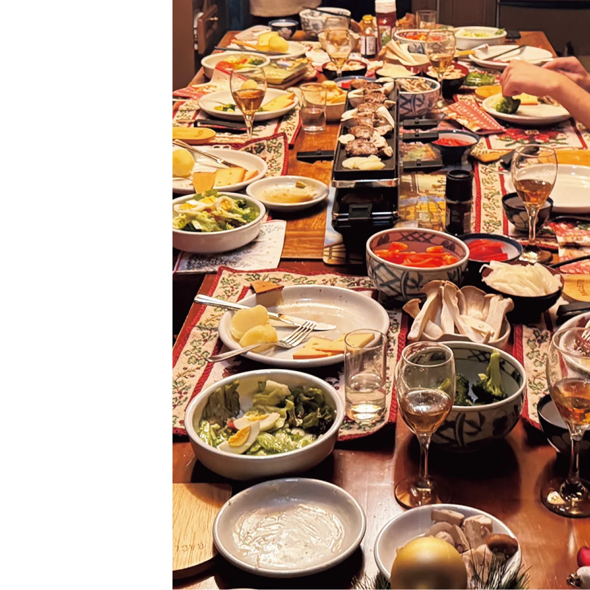 マリウス葉さんのラクレットパーティ