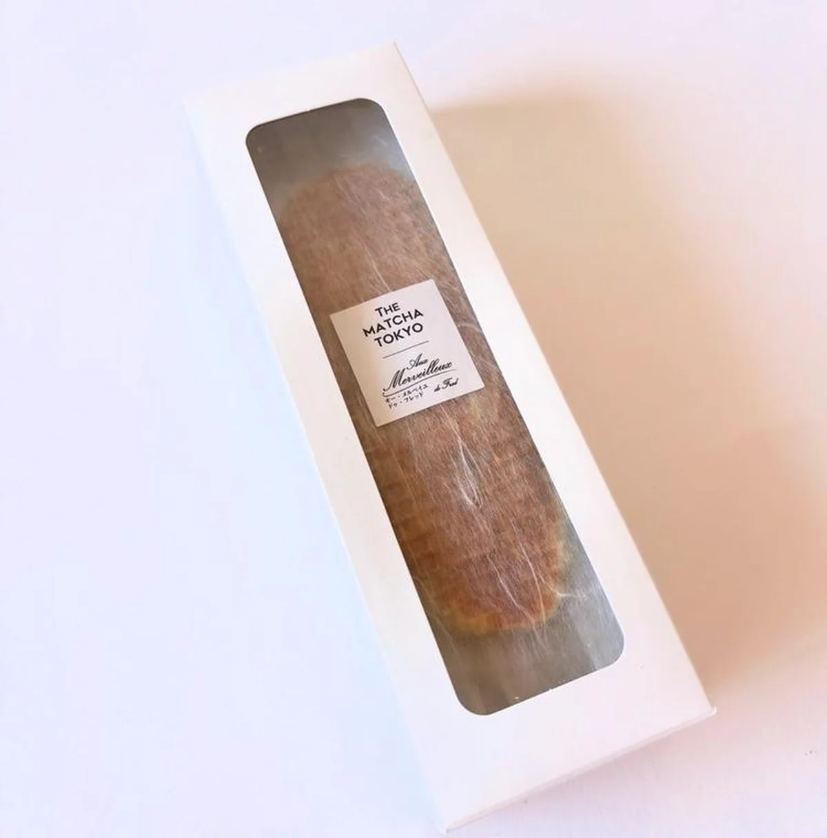 神楽坂「オー・メルヴェイユ・ドゥ・フレッド」のワッフル。３個入りのボックスもあり、手土産におすすめ。