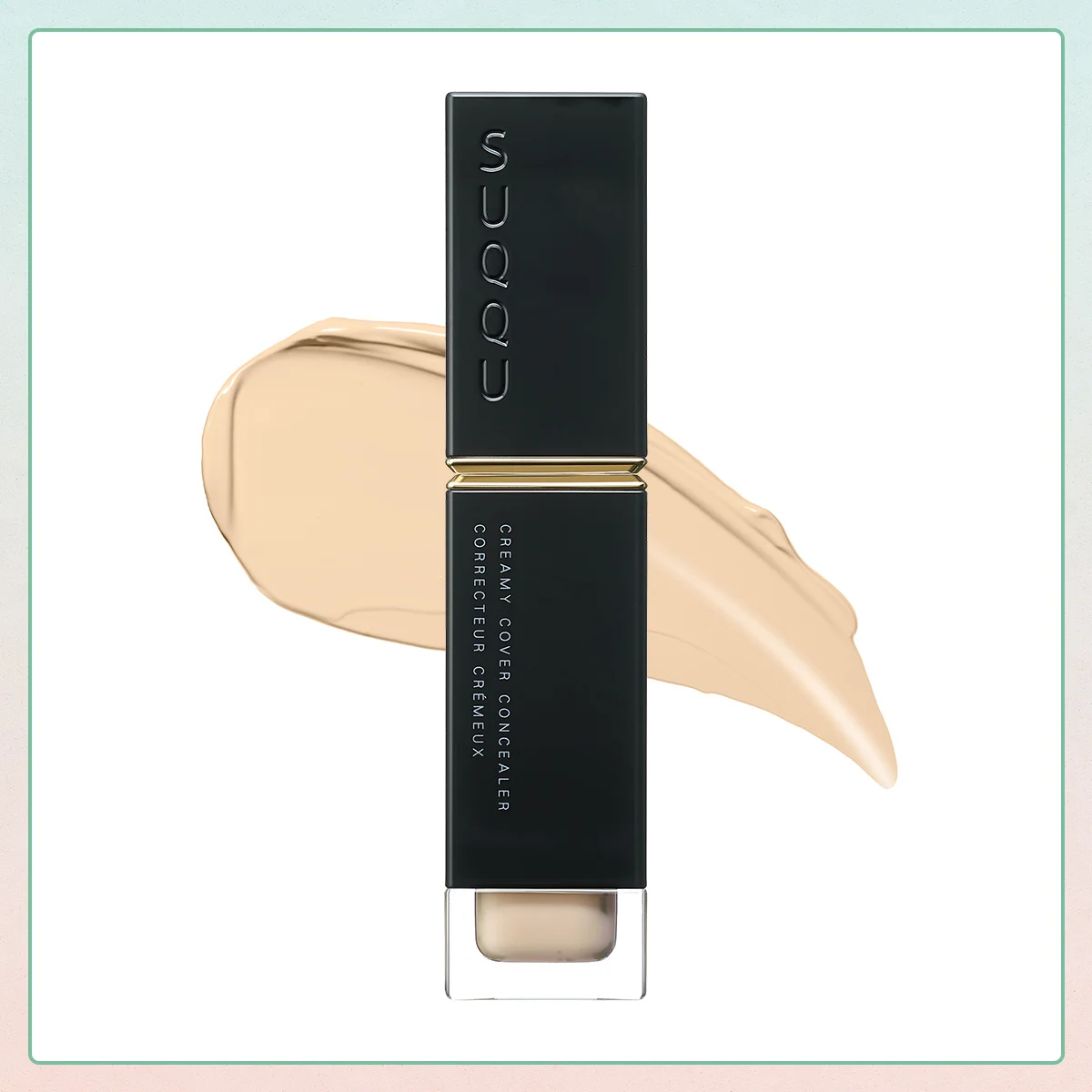 SUQQU クリーミィ カバー コンシーラー N-02の切り抜きとテクスチャー画像