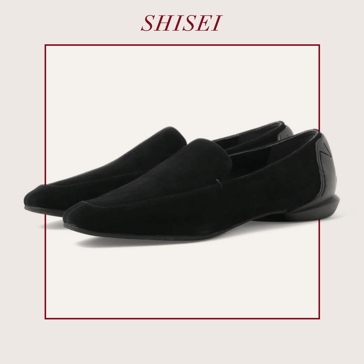 2025年秋冬パンプス　お仕事シューズ　靴　シーセイ　シューズ「CHISEL TOE SLIPON」〈ヒール1.8cm〉¥36,300