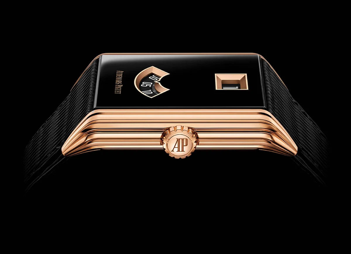 「ネオ フレーム ジャンピングアワー」ウォッチ〈PG、自動巻き、ケースサイズ47.1mm×34 mm〉¥9,790,000