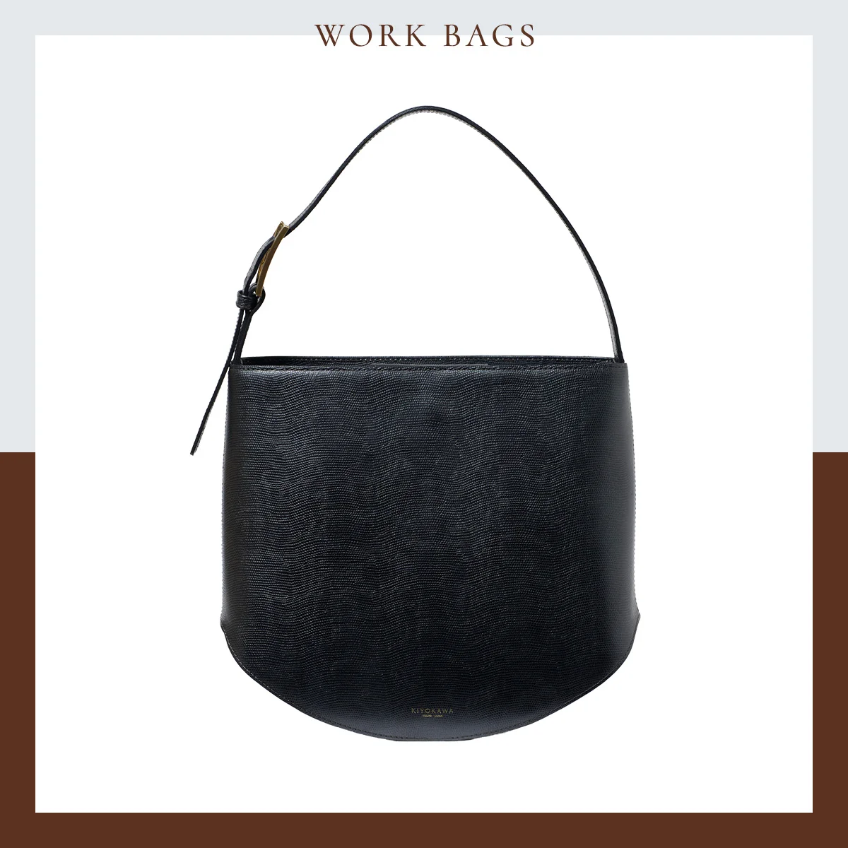 2026年最新レディースバッグ おすすめのワンハンドルバッグ キヨカワ〈H26.5×W30×D6cm〉¥63,800