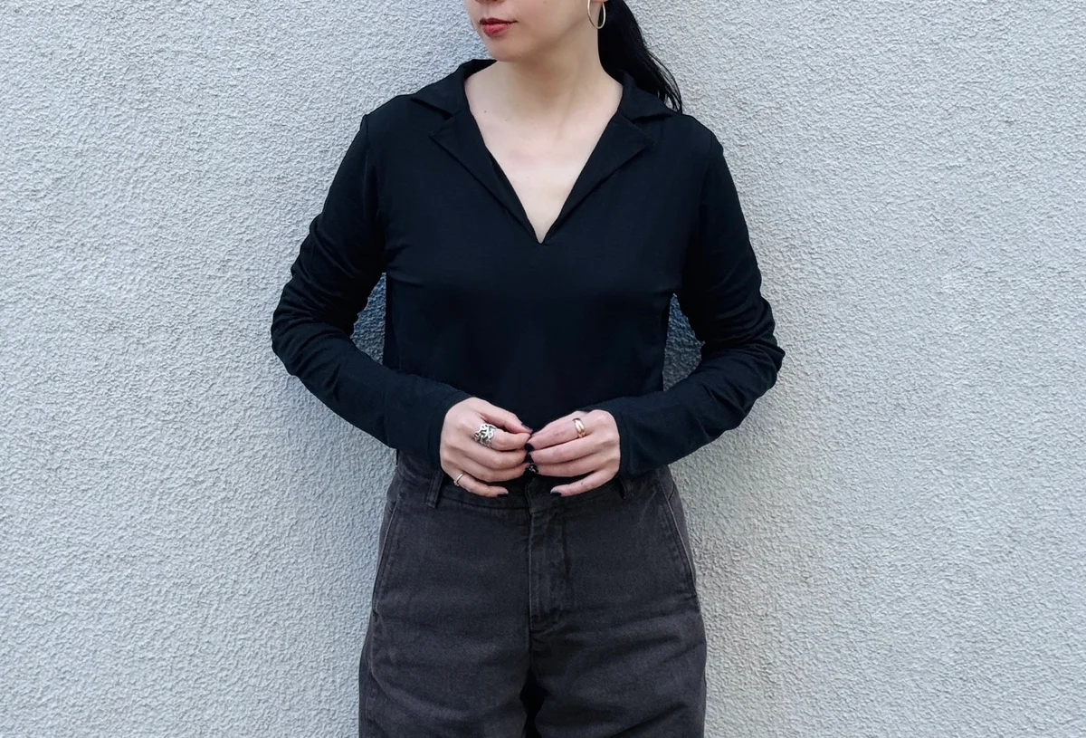 CLAIRE Skipper Coller Long Sleeve