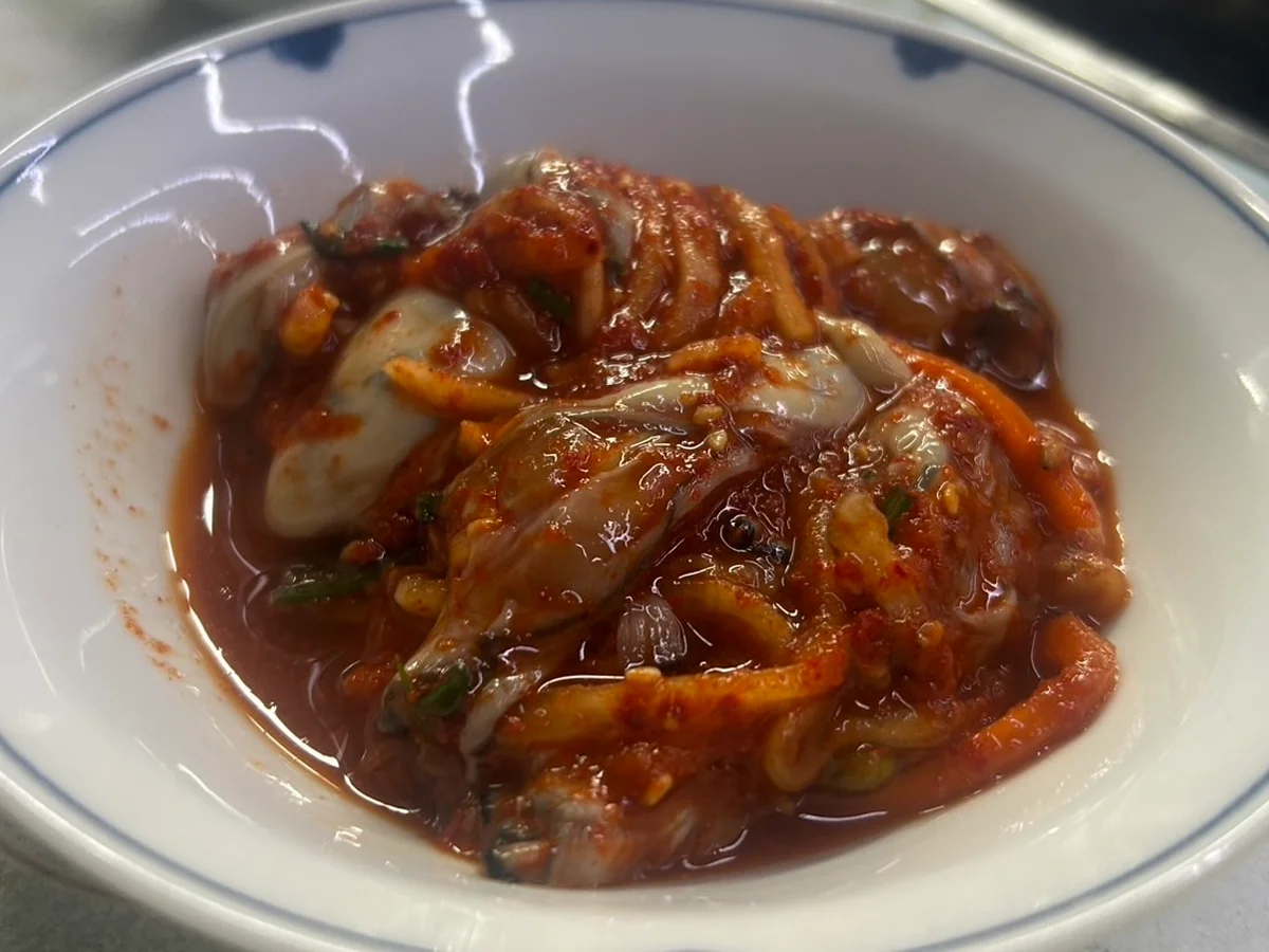 文田商店の牡蠣キムチの画像