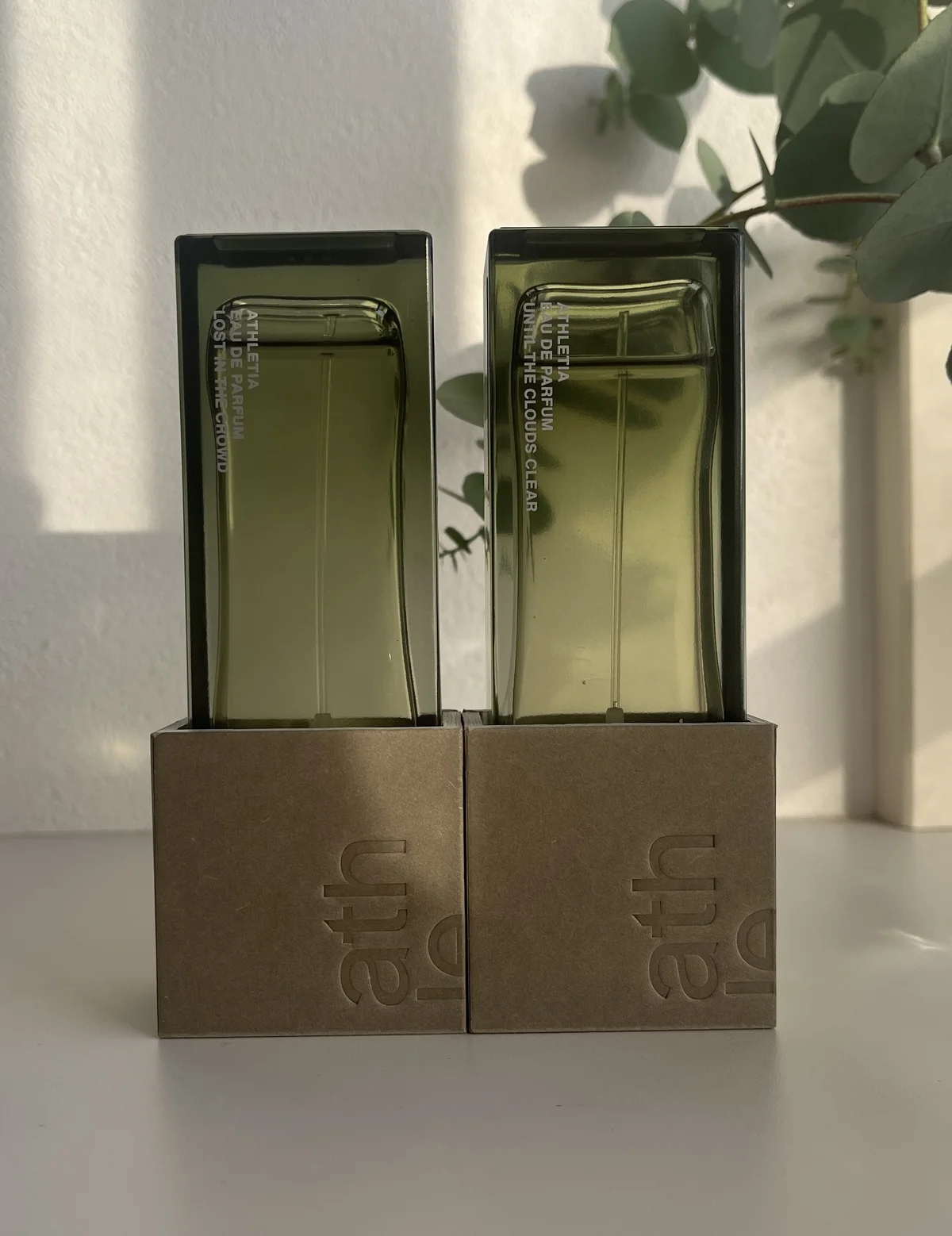 アスレティア オードパルファン LOST IN THE CROWD , UNTIL THE CLOUDS CLEAR2種の画像