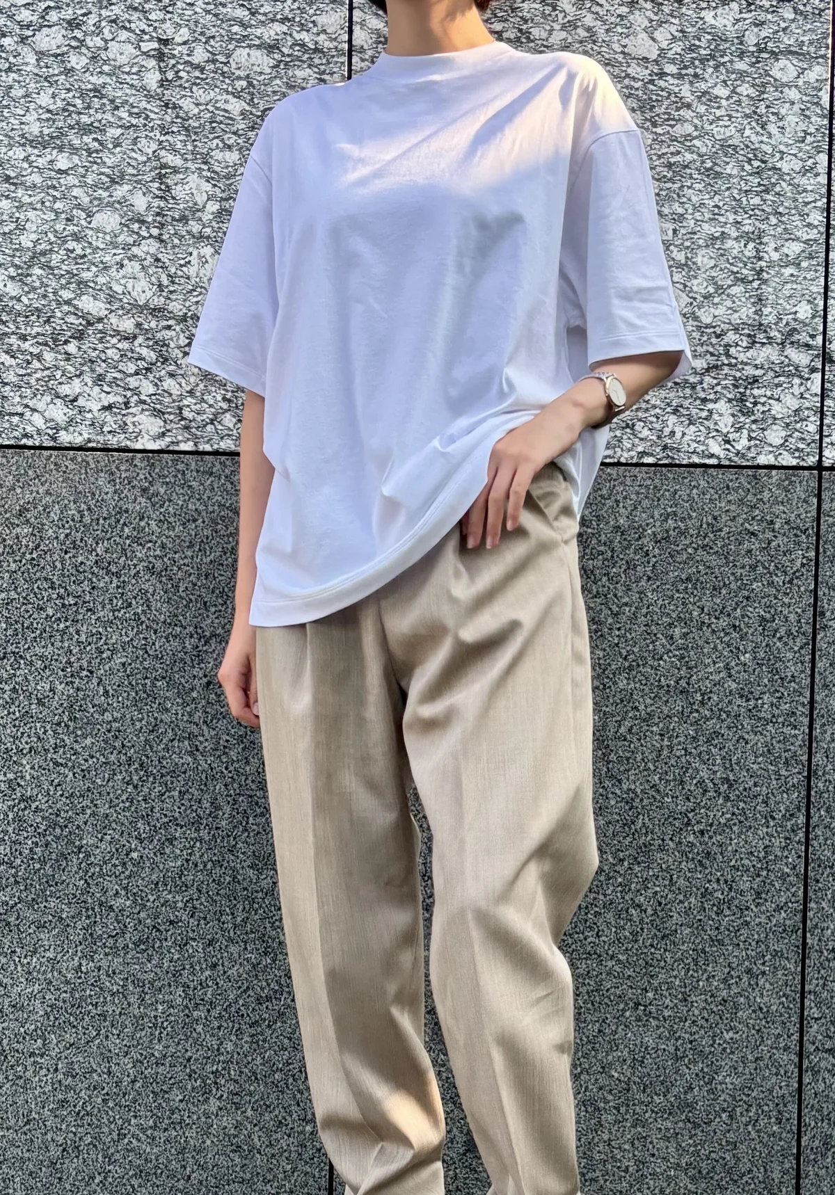 ATON エイトン Tシャツ トップス SPURSHOP シュプール コーディネート