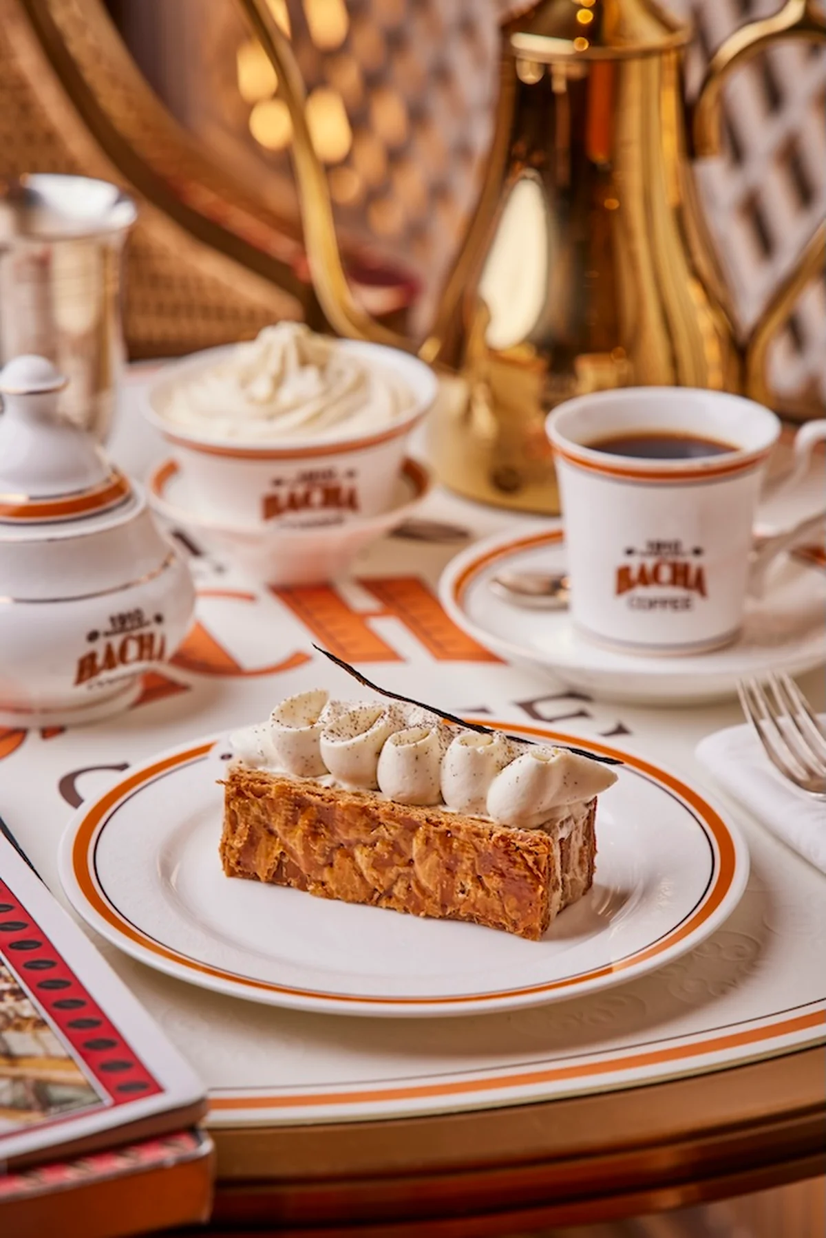 ミルフィーユ バシャコーヒー銀座 モロッコ発