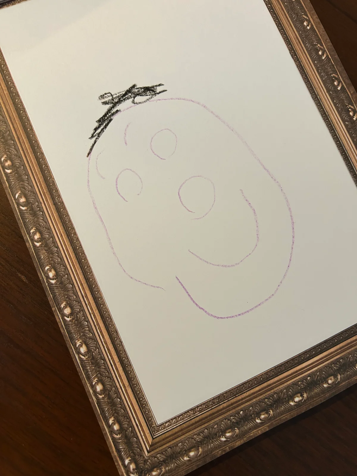 フライングタイガー　縁ありスケッチブック　お絵描き