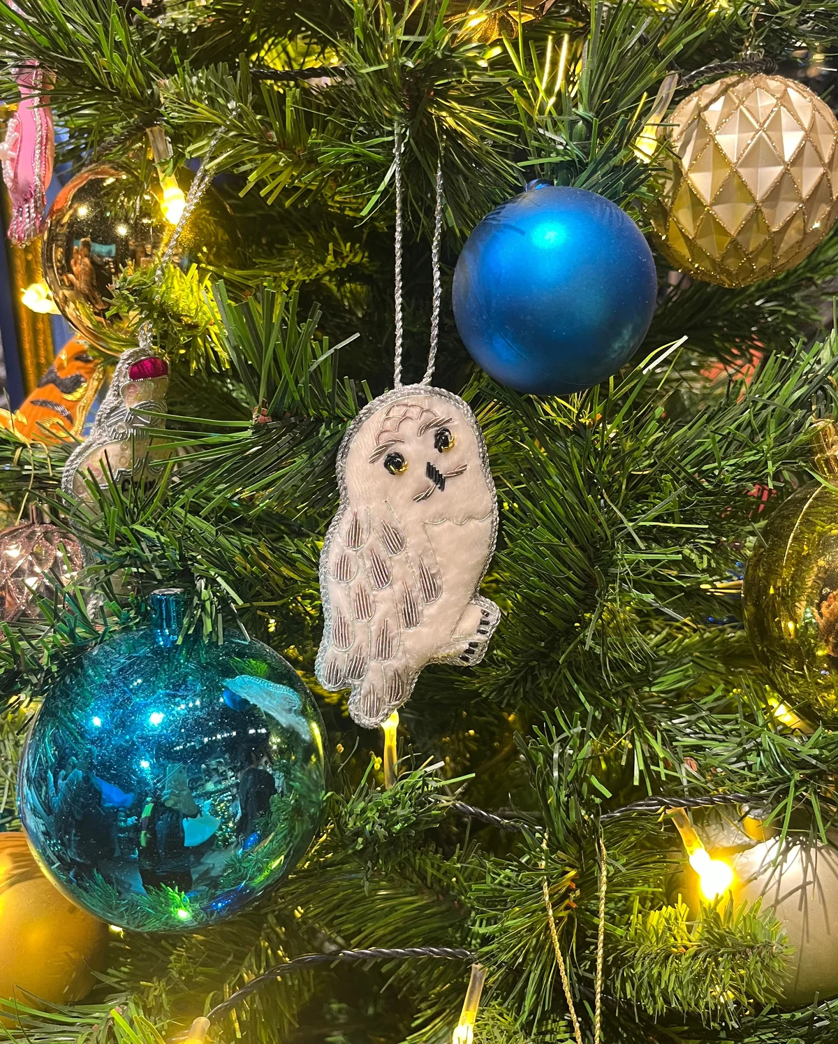 ヘドウィグ　オーナメント　クリスマスツリー　装飾　ハリーポッター