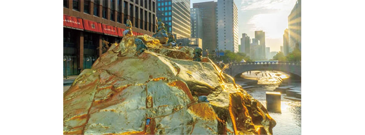 イ・スギョンの作品《そこにあった_清渓川》