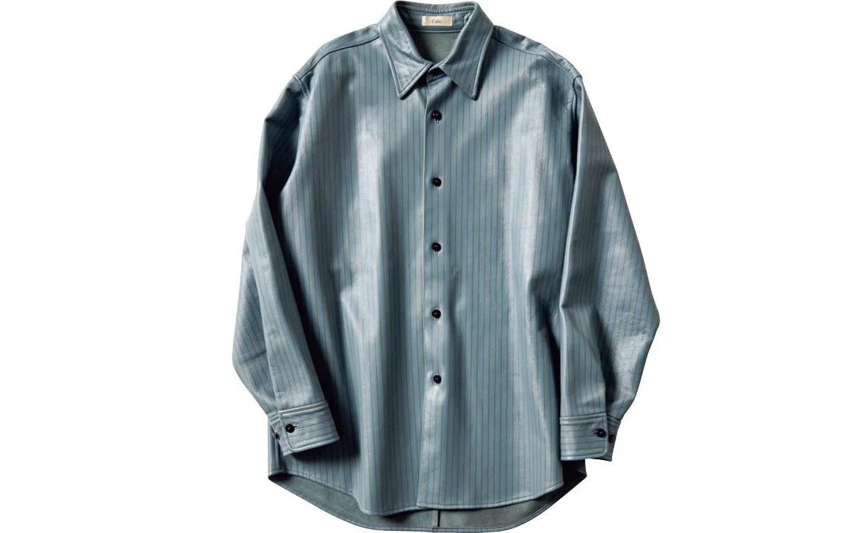 Caleのレザーシャツ