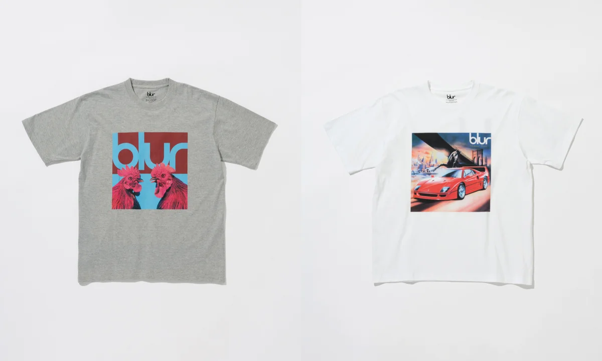 ビオトープから発売するBlurのTシャツ