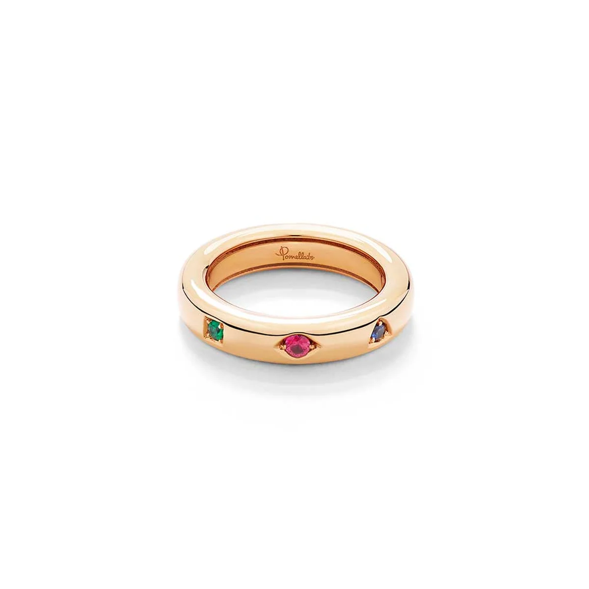 「イコニカ」リング〈RG、ルビー、エメラルド、ブルーサファイヤ〉¥550,000