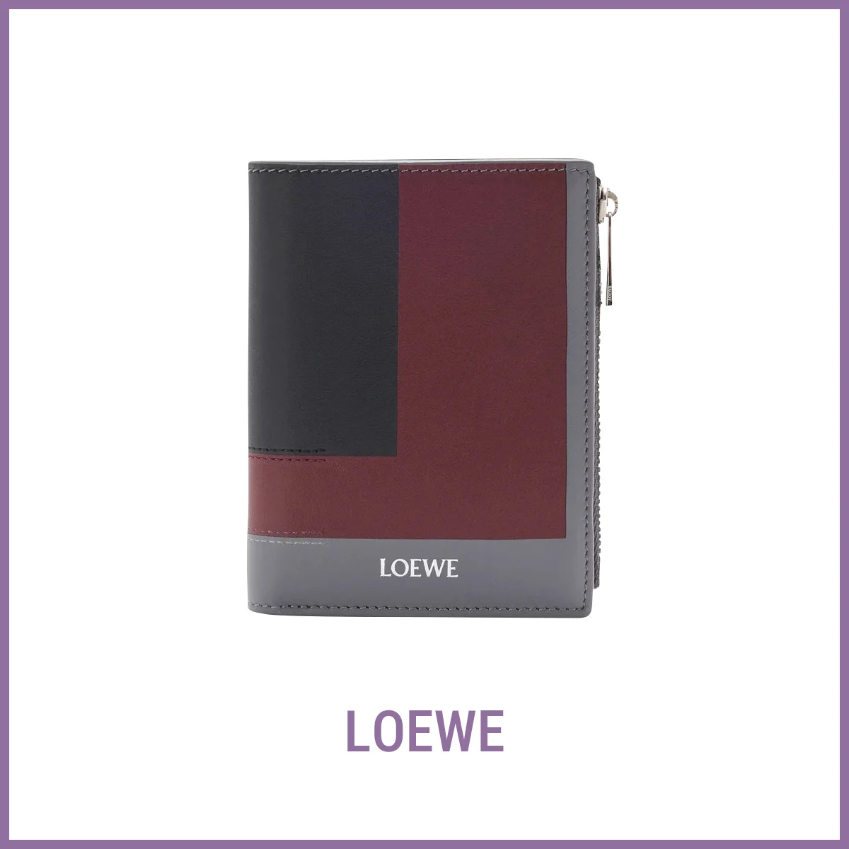 財布　ロエベ　スリム コンパクトウォレット〈H11.8×W9.3×D1cm〉￥93,500　