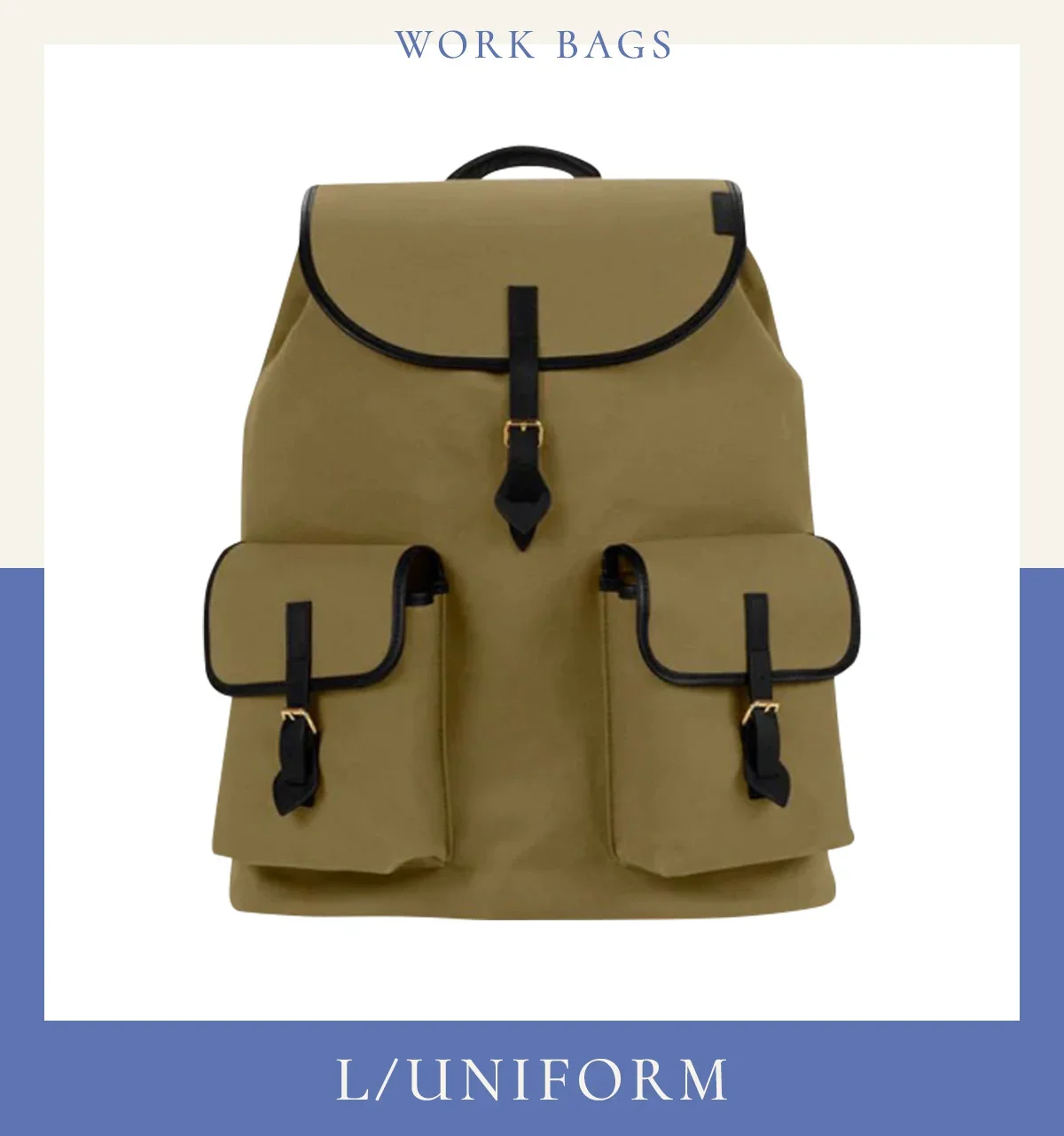 リュニフォーム　バックパック〈H42×W36×D15cm〉￥188,100