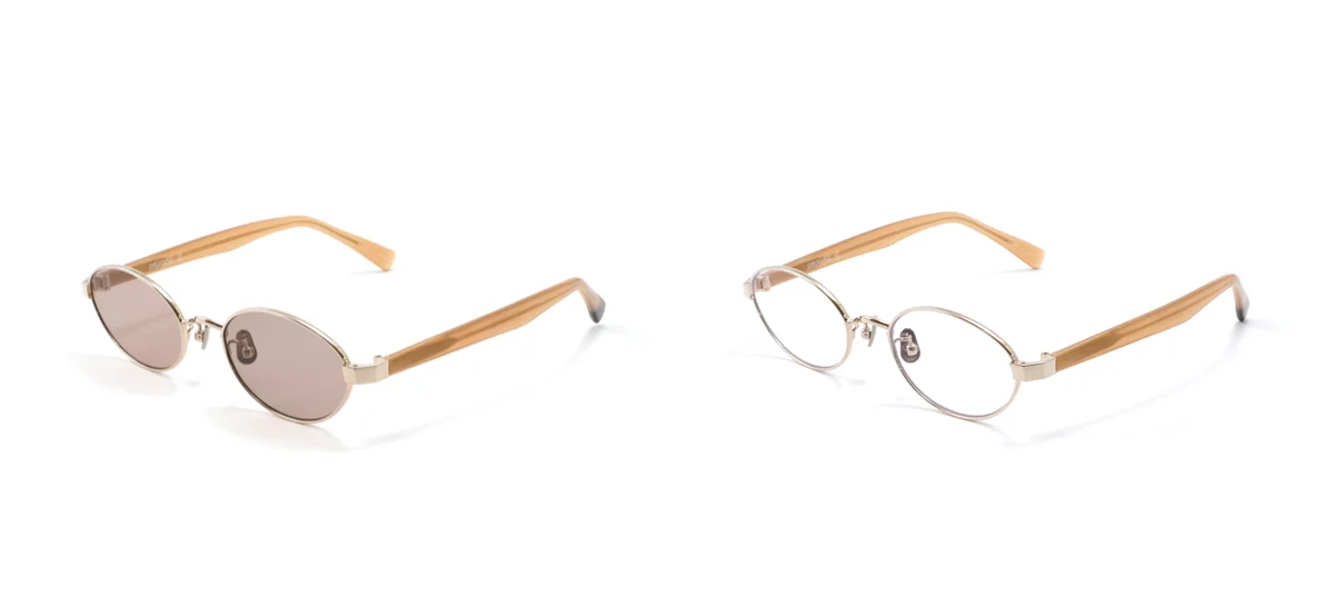 フェティコとブランのコラボレーションサングラスとメガネ