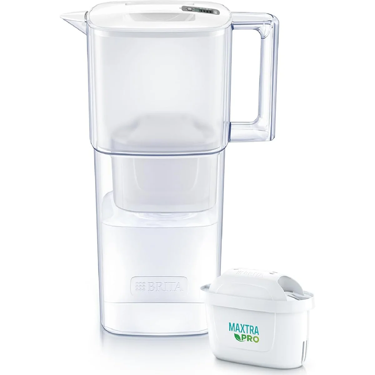 ブリタ 浄水器 ポット型 PFOS/PFOA除去試験済 ろ過水容量:1.15L(全容量:2.2L)【日本正規品】リクエリ マクストラプロ ピュアパフォーマンス カートリッジ 1個付