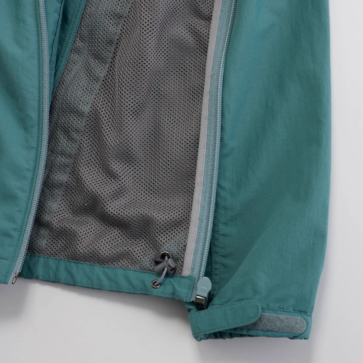 モンベルのO.D.パーカ　ディテール