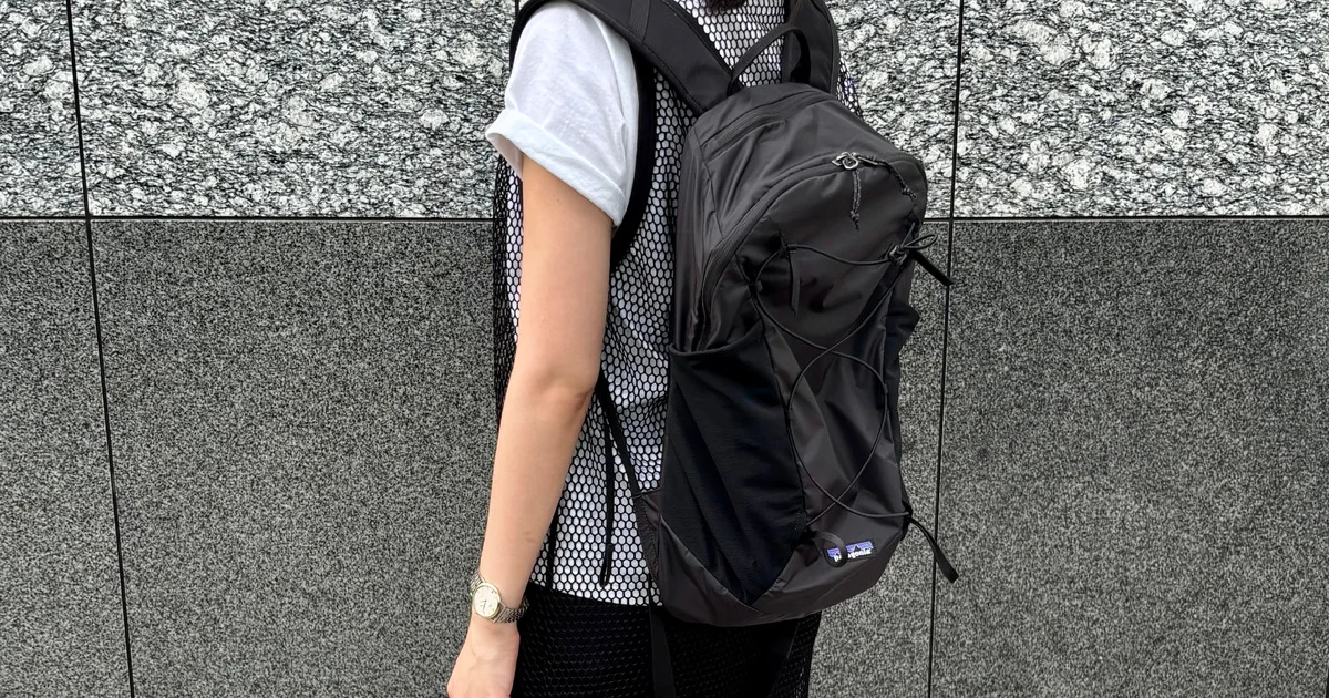 Patagonia ブラック リュック テラヴィア・パック 14L パタゴニア】軽くてシンプルな“ちょうどいい”黒リュック