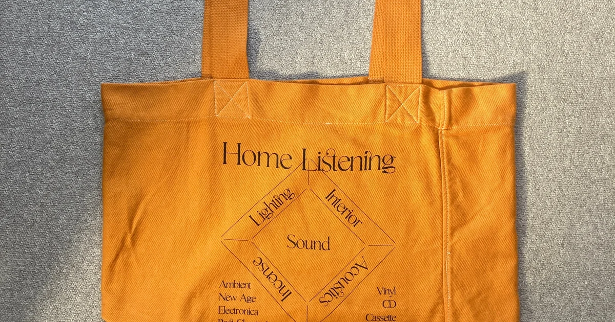 レコードバック　トートバック adidas】ユニセックス◇レコード トートバッグRECORD TOTE BAG (adidas